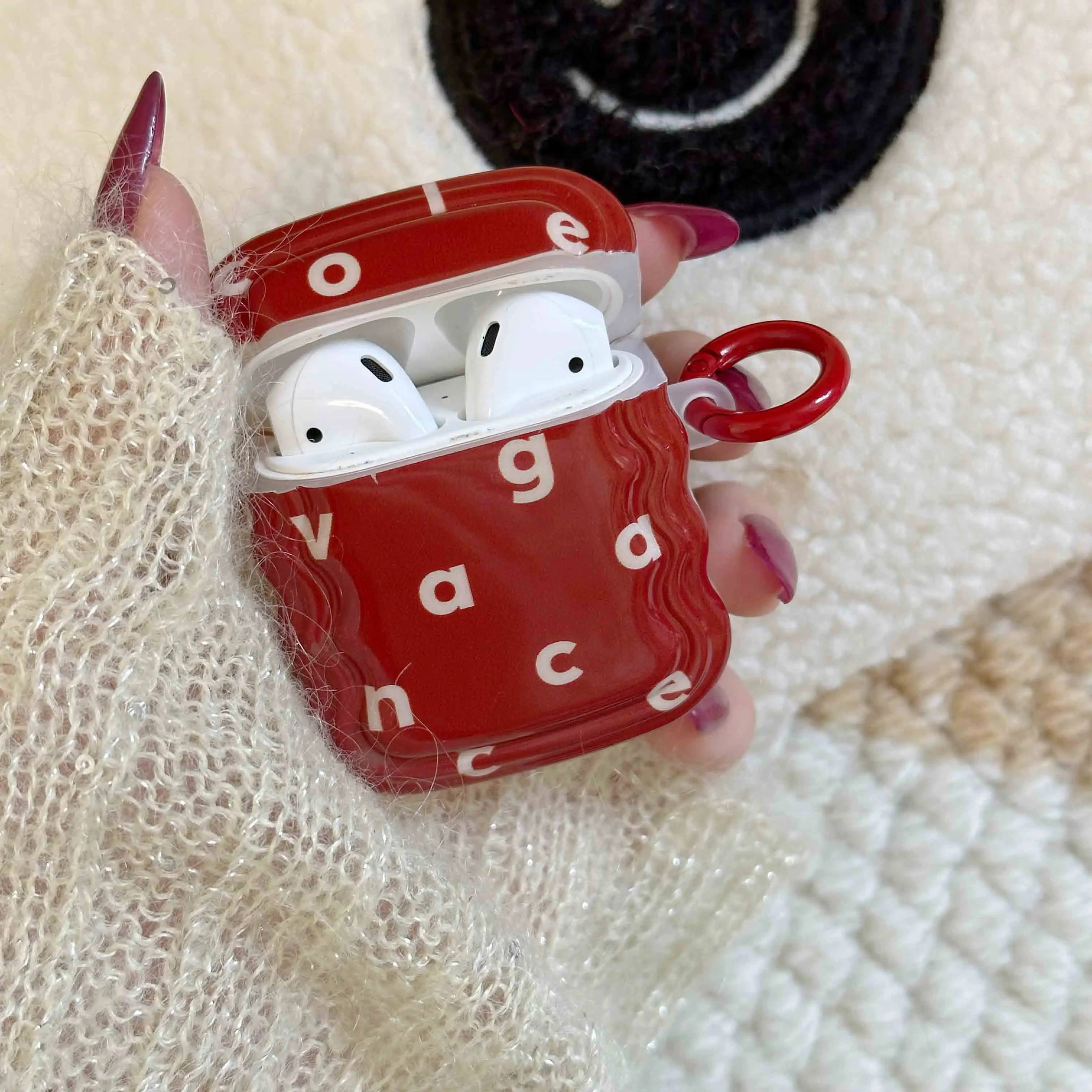 

Силиконовый мягкий чехол для наушников apple airpods 1 2 pro 3