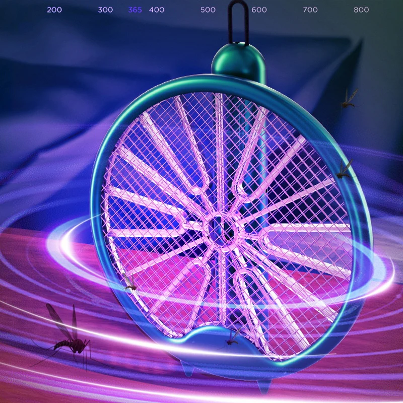 Электрическая ракетка от москитов перезаряжаемая домашняя мощная