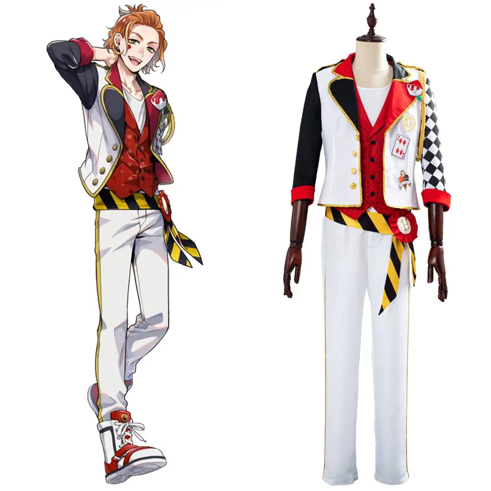 

Game Twisted-Wonderland Alice Cosplay in Wonderland Theme Cater Cosplay Costume Halloween Carnival Uniform Outfits