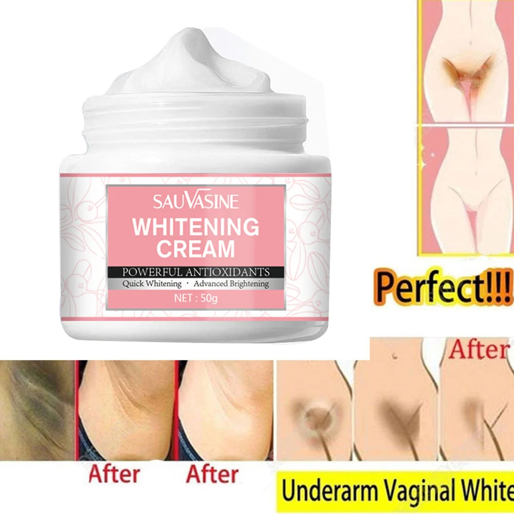 

Отбеливающий крем для тела, подмышек, коленей, ягодиц, 50 мл