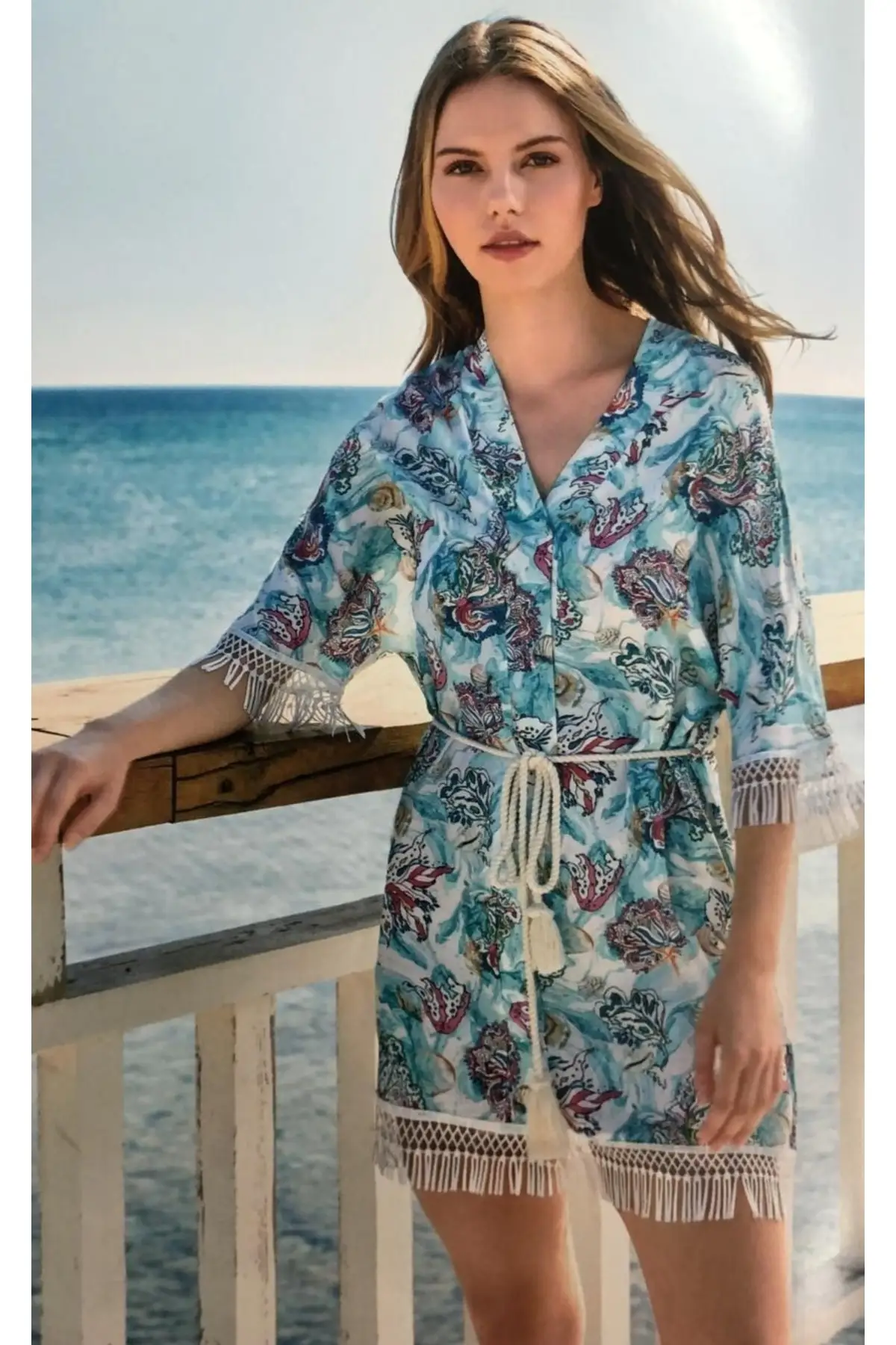 

Халат-кимоно Женский Летний, Модный халат, пикантный пеньюар, одежда для сна для невесты