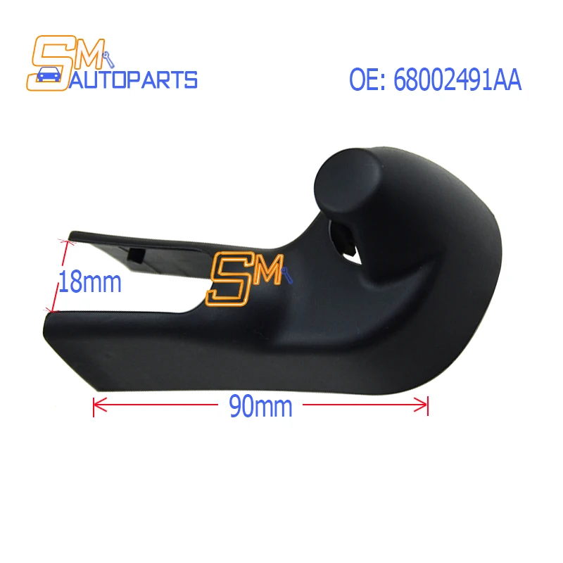 

New Rear Wiper Arm Nut Cap Cover 68002491AA for Jeep Wrangler 2008-2017