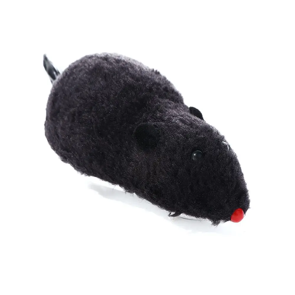 

Motion Pet Products Supplies Spring Simulation Rat Cat Dog Playing Toy Clockwork Toy Wind Up Toys Plush Mouse Toy