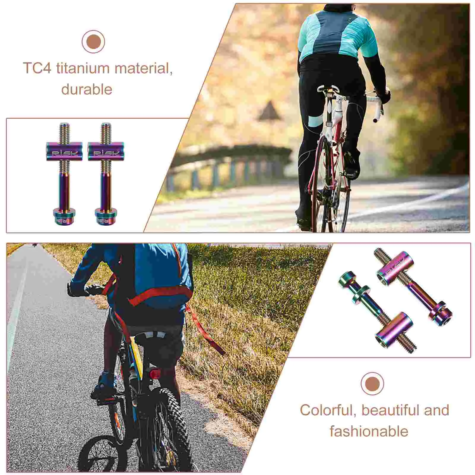 2 шт. винт подседельного штыря велосипедный фиксированный болт металлические