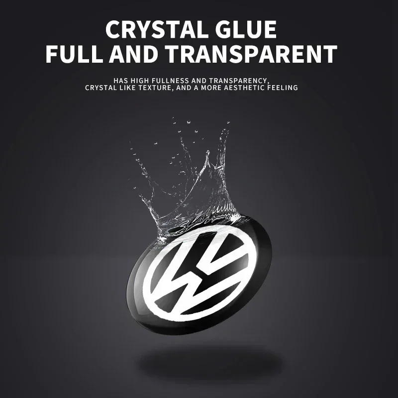 2/5/10 PCS Car Door Lock Keyhole Protector Stickers For Volkswagen VW Jetta Polo T4 T5 T6 Sharan Touareg Gol T-Cross Touran