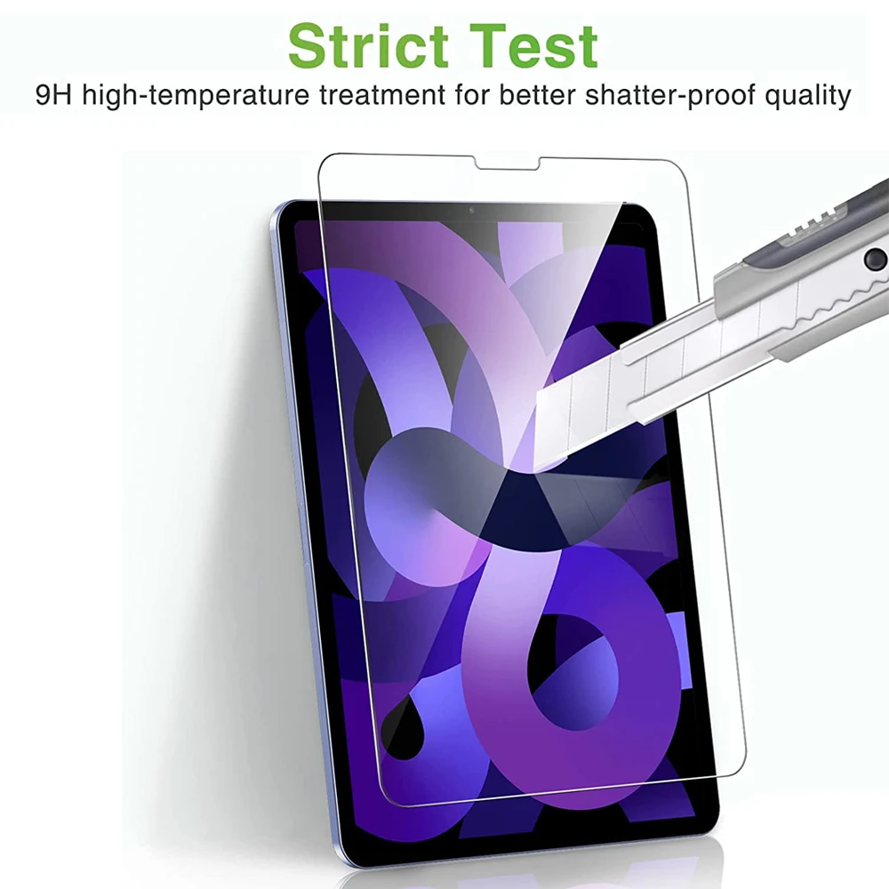2 шт./упаковка, защитное закаленное стекло для Apple iPad Air 5 10,9 дюйма
