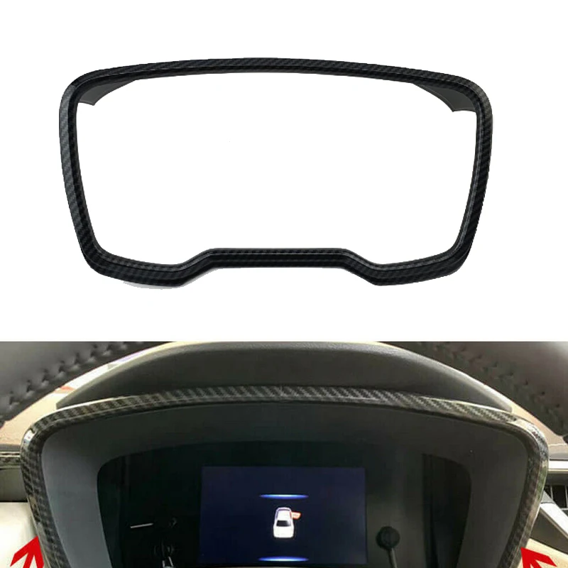 

Carbon Fiber Style Dashboard Panel Frame Cover Trim For Toyota Corolla 2019 2020 Dashboard decoration