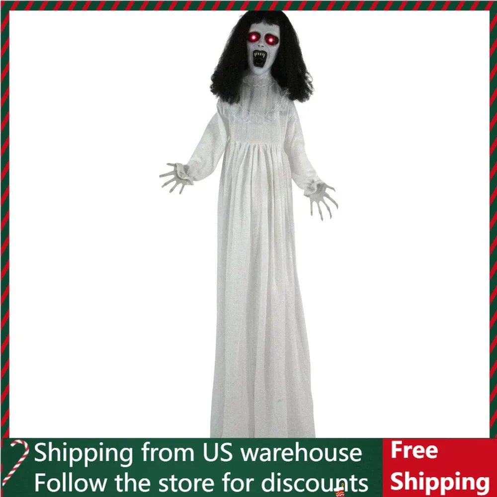 

Multicolor Decoration Halloween Decoration for Home Life-Size Animatronic Brid Hallowen Free Shipping Horror Outdoor Decor Event