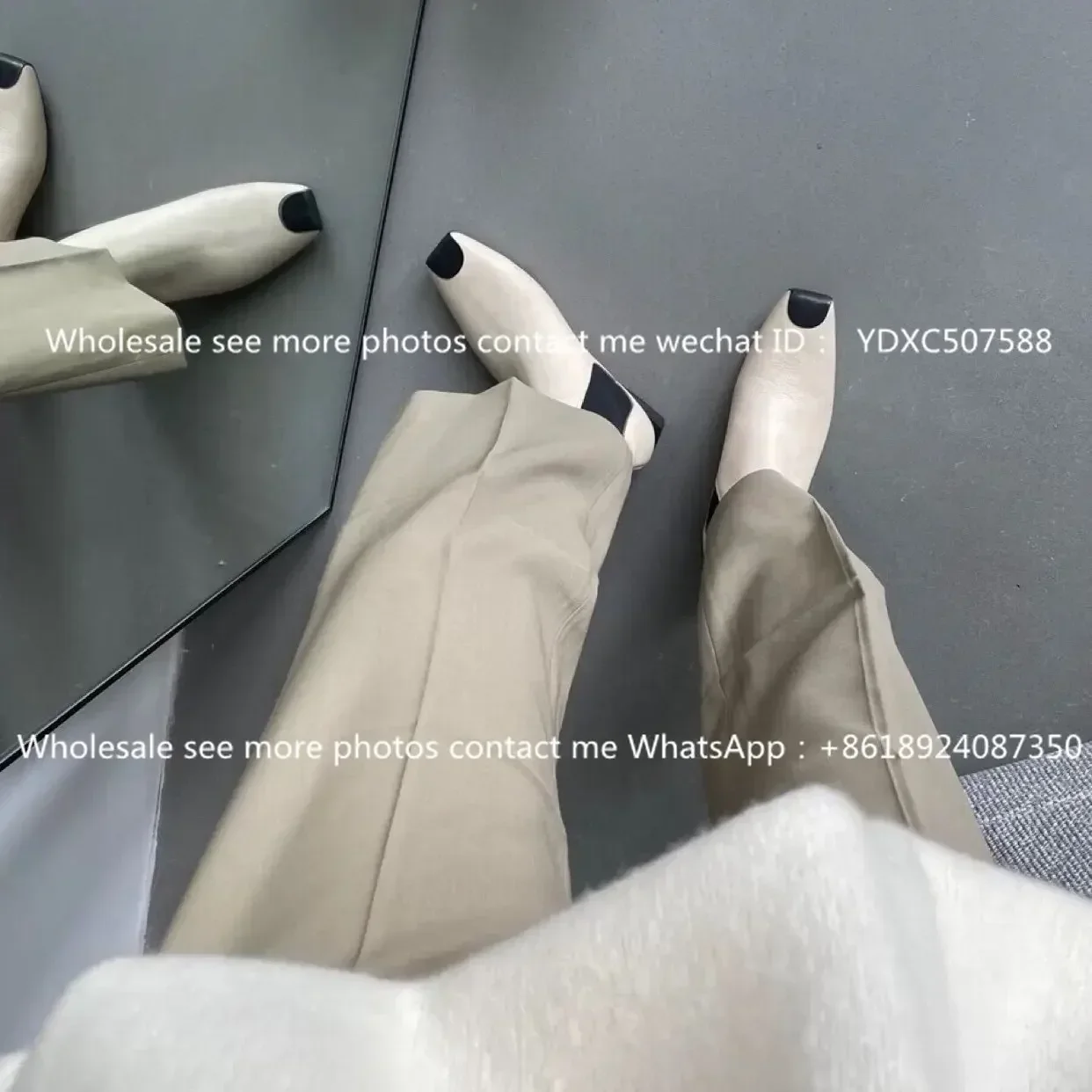 Винтажные балетки 2023 новые повседневные кожаные короткие ботинки Челси с