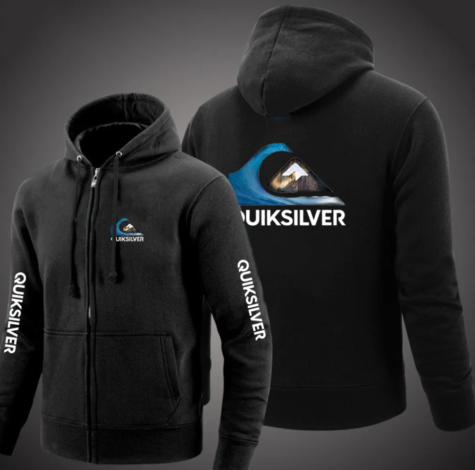 

Quiksilver Motorcycle 2022 Men's New Spring And Autumn Printing Fashionable Hip Hop Casual Harajuku Streetwears Hoodies Tops