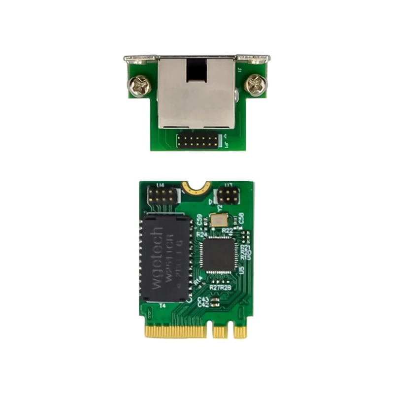 M.2A+E RTL8111F Гигабитная сетевая карта Однопортовая Ethernet RJ45 Сетевая промышленного