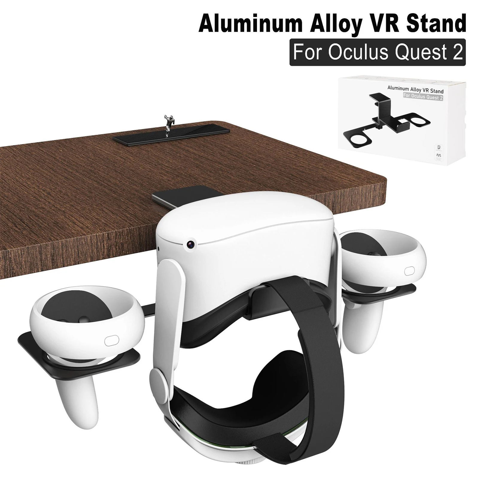 

Stand For Oculus Quest 2 Anti-Tilting Desk Fixing VR Stand Headset Display And Touch Controller Holder Mount Station VR