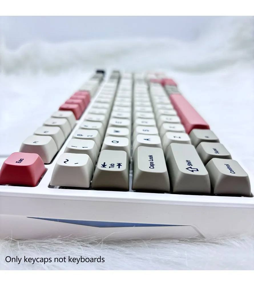 Фото Клавиши в ретро-стиле, 138 клавиш, профиль XDA, PBT, сублимационная печать, тайваньская фонетическая раскладка, японский, русский, тайский, корейский. №2
