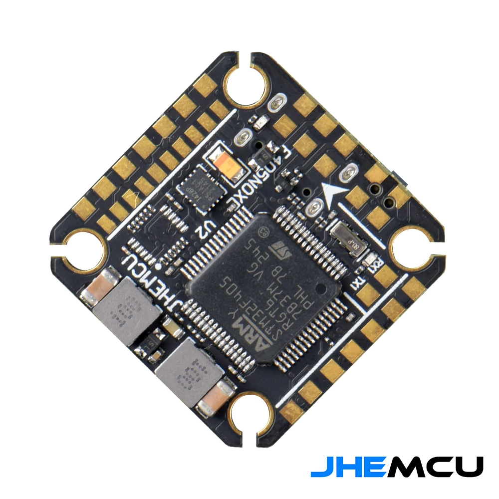 

JHEMCU F405 NOXE V2 Контроллер полета Baro OSD 16 Мб BlackBox 5 в 10 в Dual BEC 20x20 мм 3-6S LIPO для FPV Freestyle Дрон DIY части