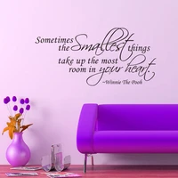 english proverbs carved wall decals something smallest letter carved wall sticker for bedroom living room home decoration