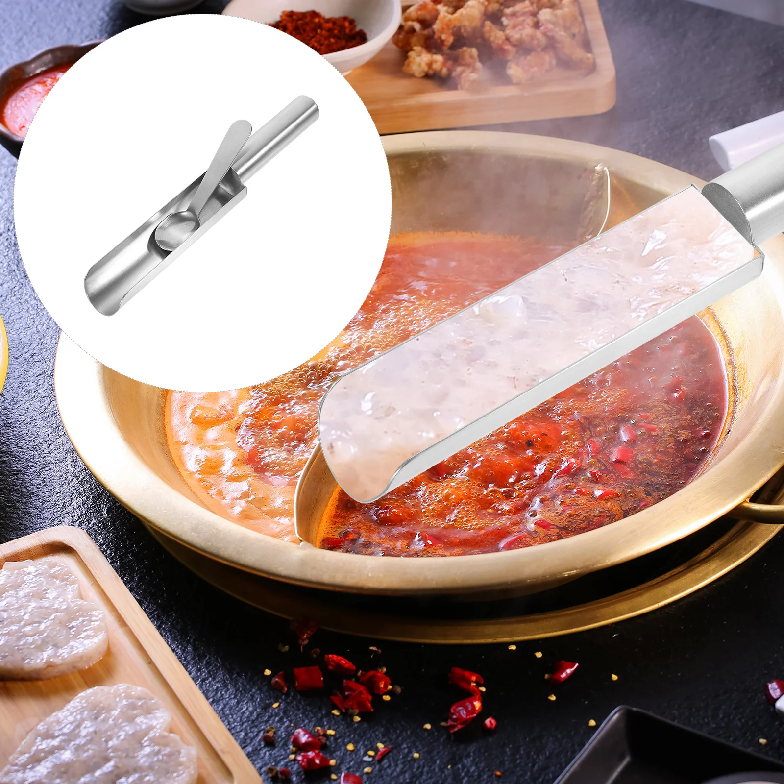 

Shrimp Slider Mold Meatball Maker Kitchen Gadgets Tool DIY Stainless Steel Fish