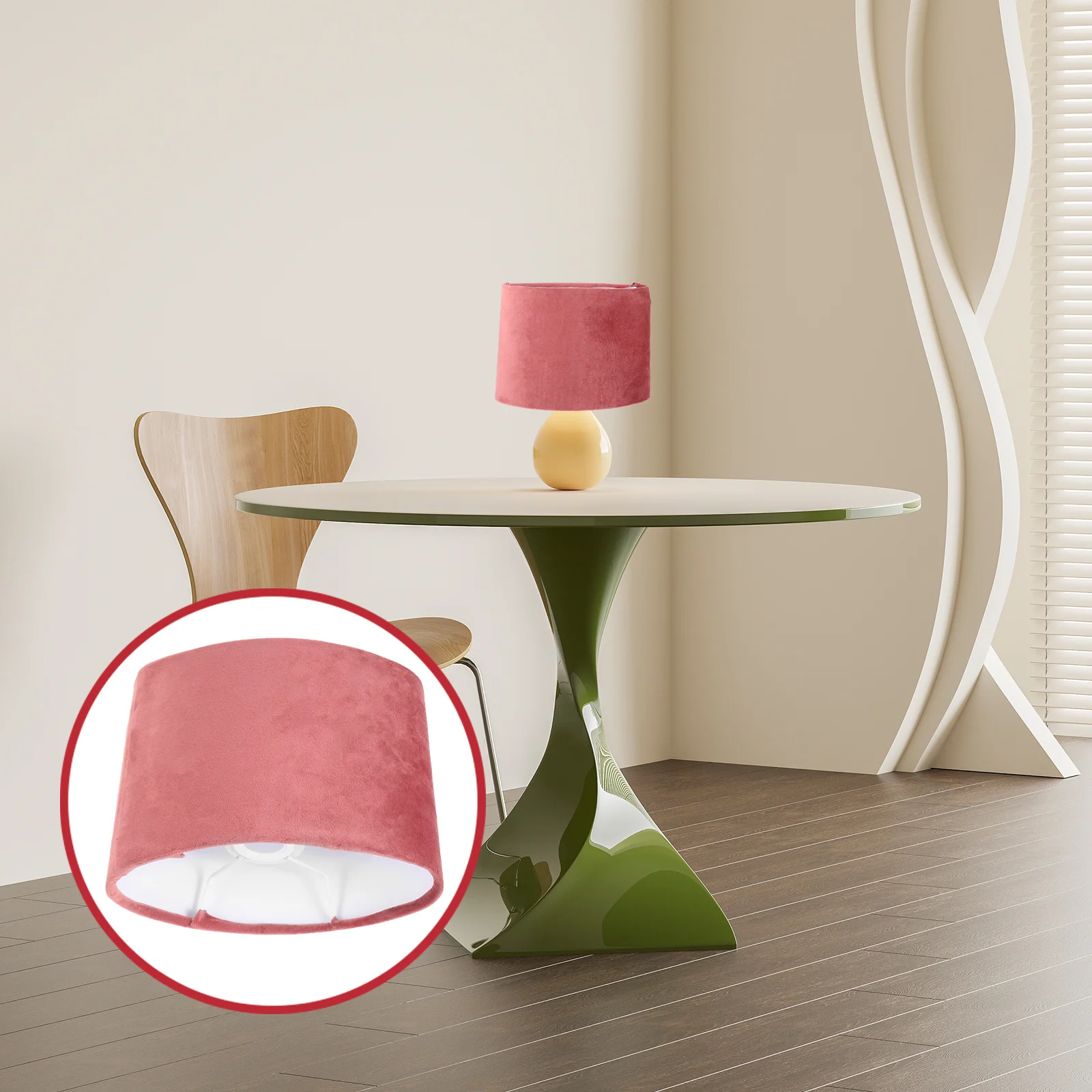 

Lamp Shades Accessory Floor Desk Light Cover Fabric Replacement Cloth Lampshade