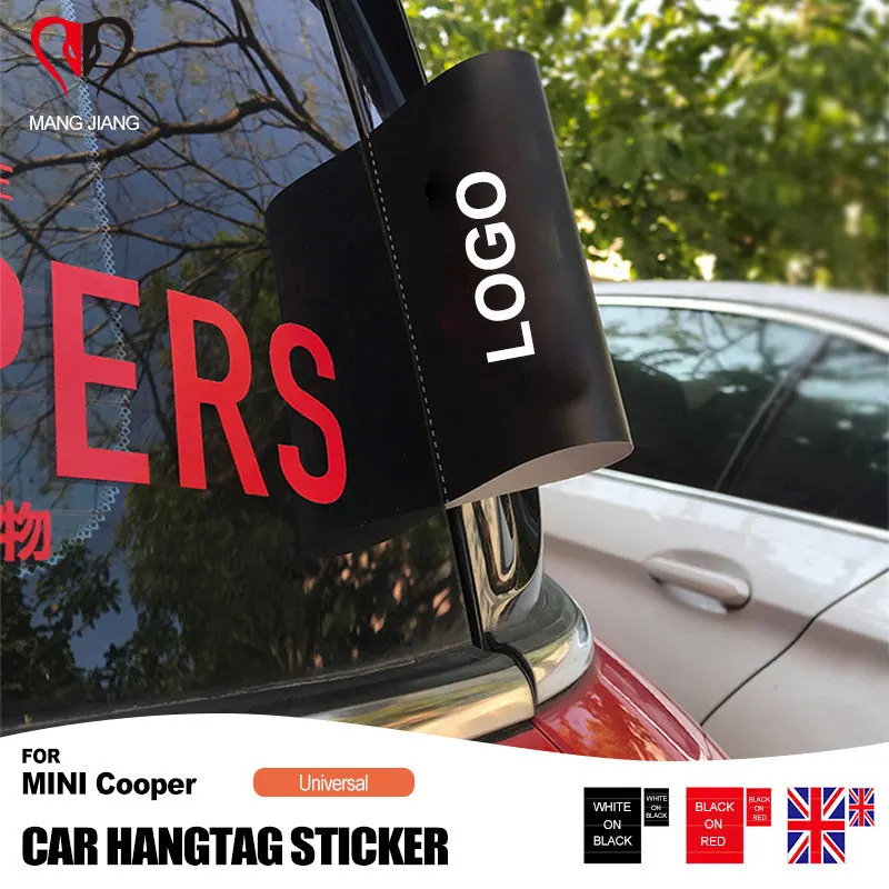 Автомобильная бирка для украшения двери багажника, ярлык-наклейка для Mini Cooper R55 R56 R60 F54 F56 F60 CLUBMAN COUNTRYMAN, автомобильные аксессуары
