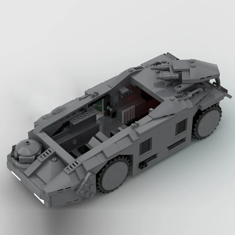 Фото НОВЫЙ 4992 шт. фильм «Изменитые инопланетяне» MOC UD-4L транспортный самолет и модель M577 APC DIY креативные идеи детские игрушки рождественские подарочные блоки №3
