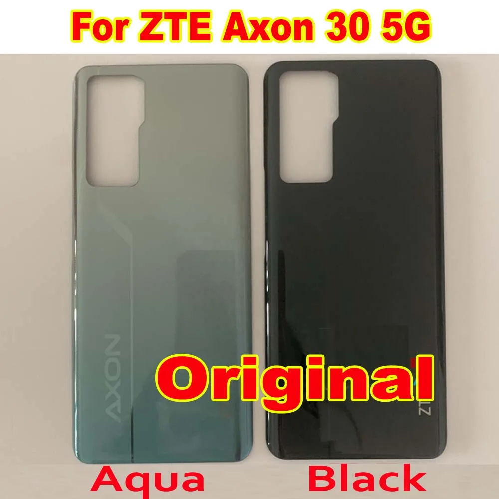 Оригинальная задняя крышка аккумулятора 6,92 дюйма для ZTE Axon 30 5G,  задняя крышка для телефона с рамкой для камеры, стеклянный объектив |  AliExpress