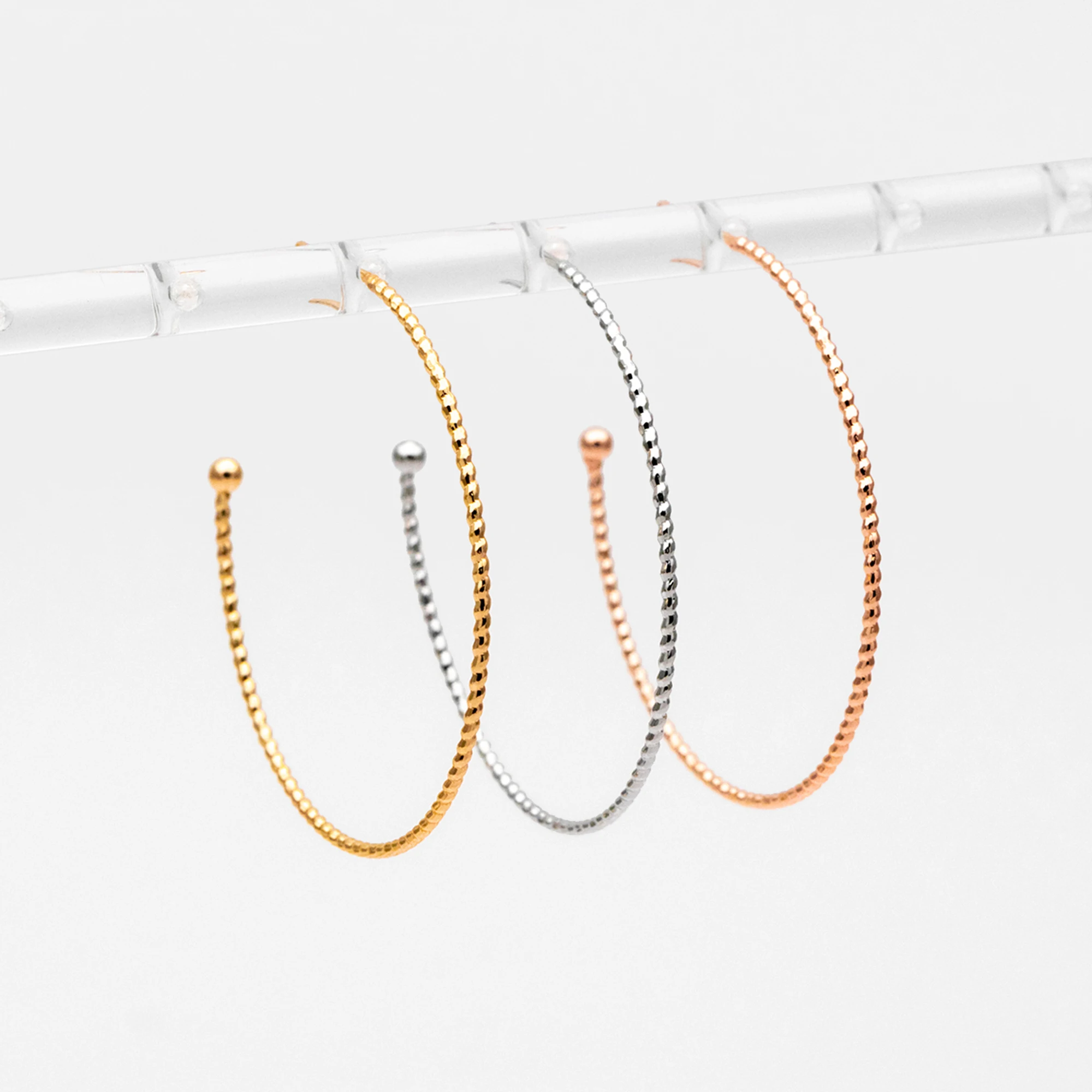 10 шт. золотые/серебряные серьги-кольца геометрические круглые серьги-гвоздики