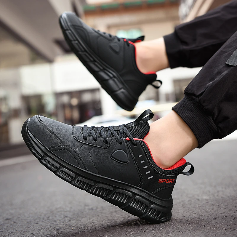 Men Running Shoes Fashion Man Sport Shoes Lace Up Outdoor Jogging Shoes Free Shipping Size 39-48