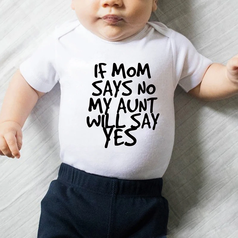 Комбинезон для новорожденных с коротким рукавом и забавным принтом да - купить по