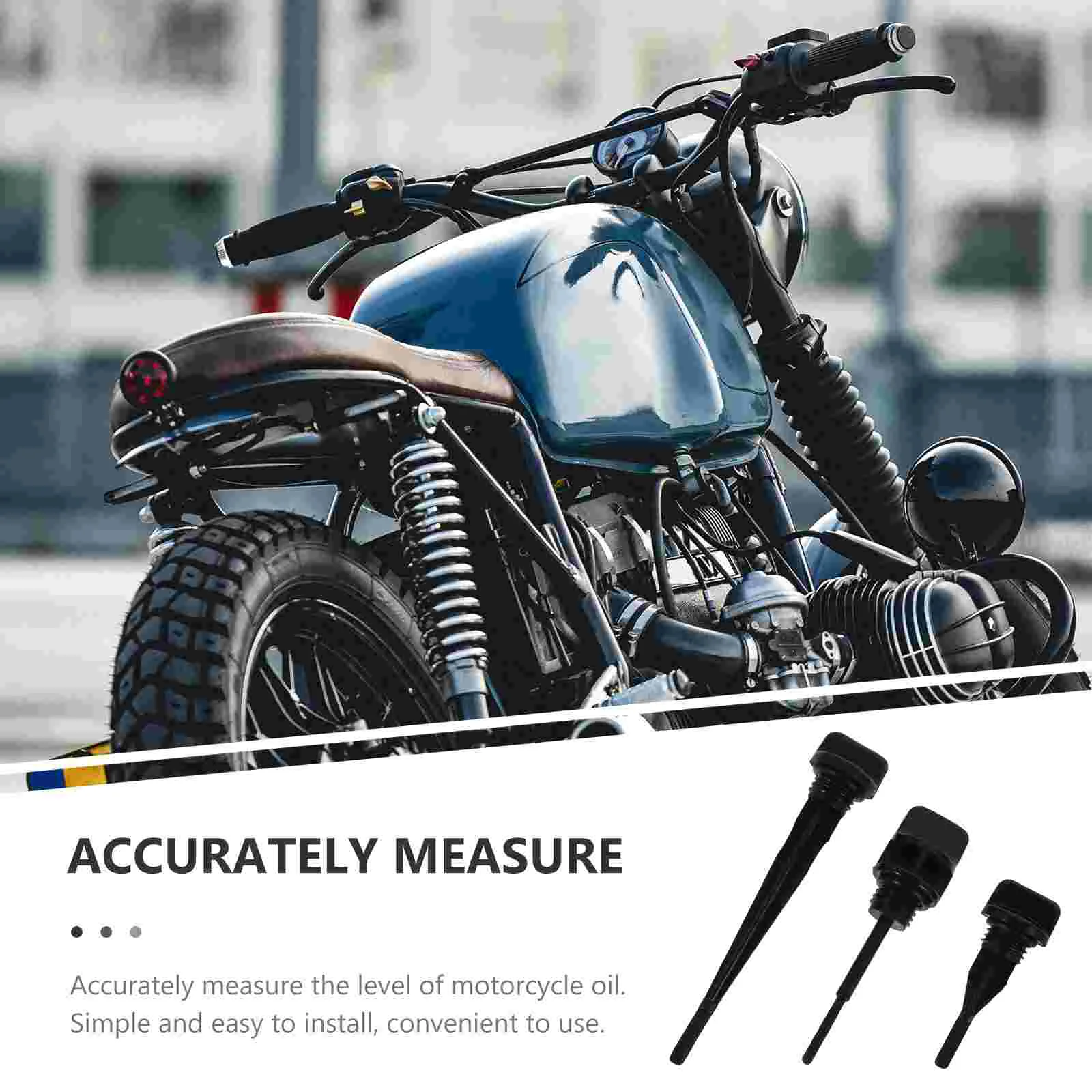 3 шт. маслозаливной масляный бак мотоцикла крышки датчика уровня масла