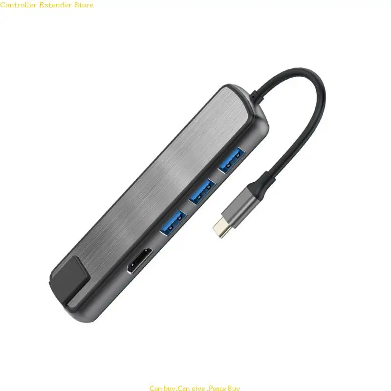 Док-станция USB C Концентратор Многопортовый адаптер для ноутбука Док-ключ — USB3.0