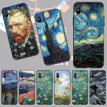 Capinha para celular Van Gogh Phone Case for iPhone 11 12 13 pro XS MAX 8 7 6 6S Plus X 5S SE 2020 XR mini
