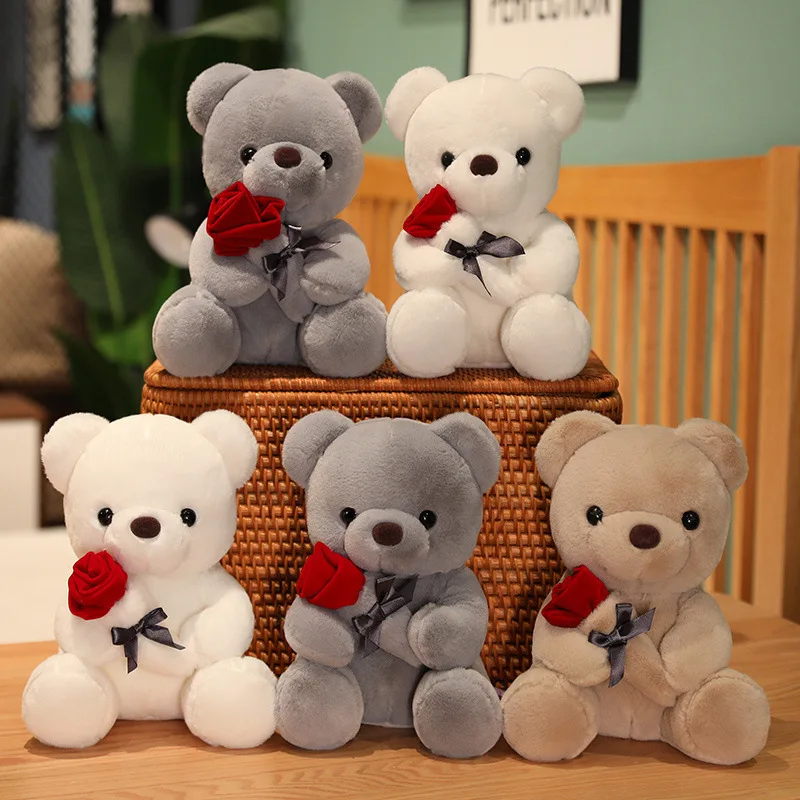 

Исповедь, роза, плюшевый медведь, кукла, плюшевая игрушка, обнимающая панда, кукла для отправки подруге, Танабата, подарок на день Святого Валентина