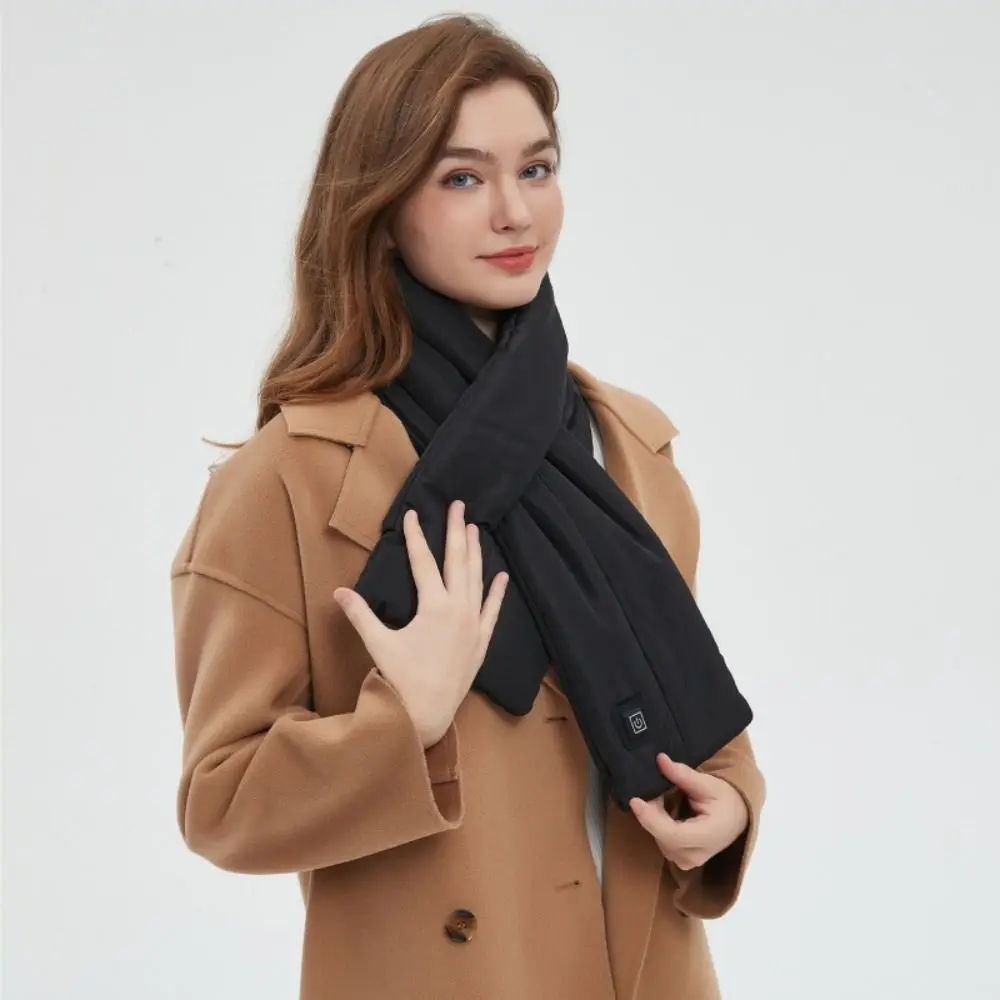 Модный шарф с электрическим подогревом и зарядкой через USB регулируемая