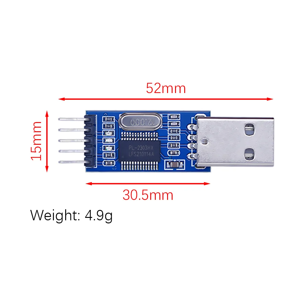Модуль адаптера преобразователя PL2303 с USB на RS232 TTL/модуль TTL UART модуль CH340G CH340