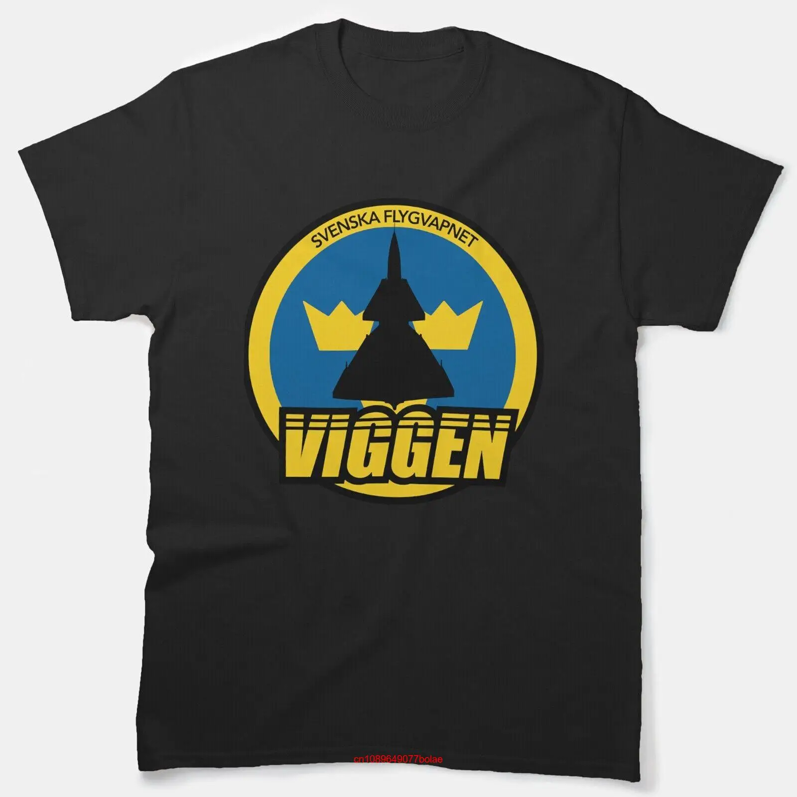 SVENSKA FLYGVAPNET VIGGEN ESSENTIAL футболка PNG классический длинный или короткий рукав