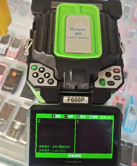 Ruiyan F600P Fusion Splicer Display Screen Frame Flat Cable Outer Screen Wind Shield Red Light Flat Cable Ruiyan LED Flat Cable