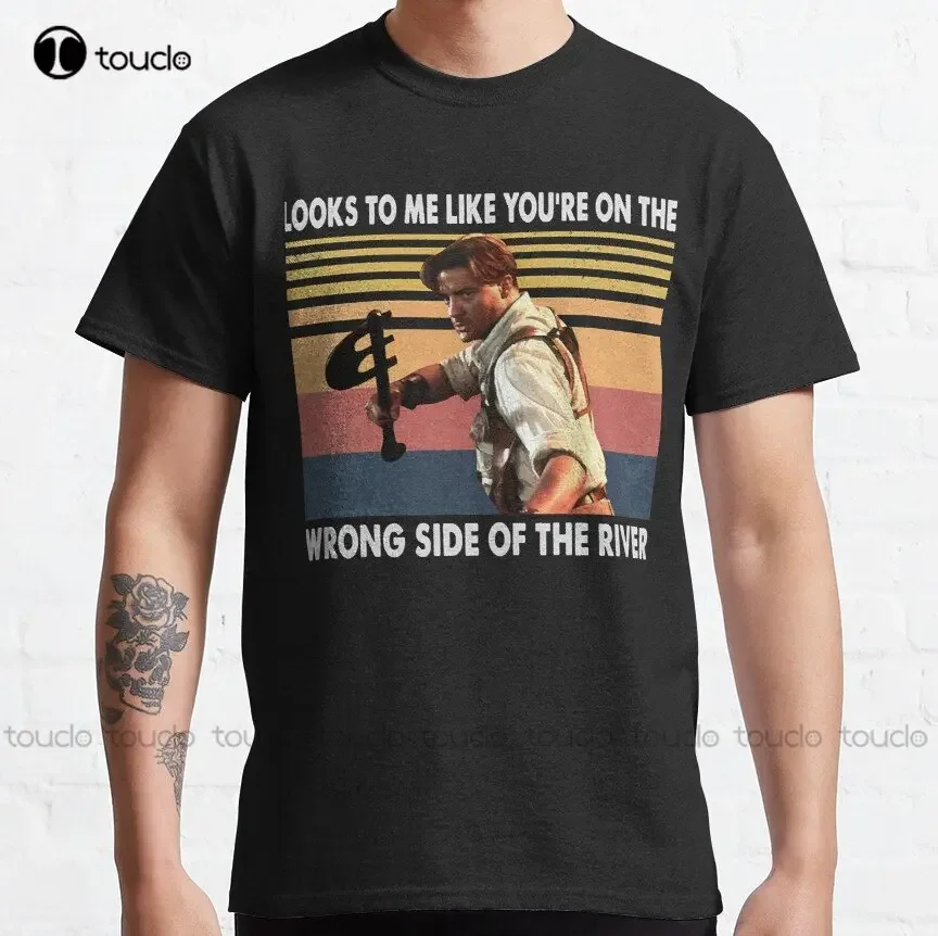 Забавная мужская футболка Brendan Fraser Ways You Can Reinvent классическая на Хэллоуин