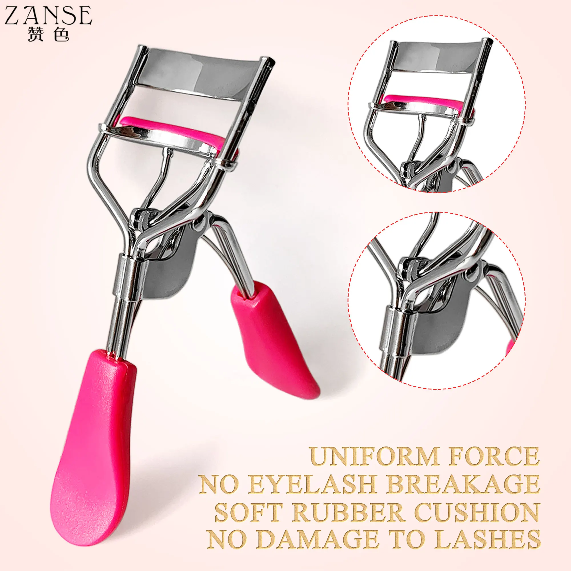 

Woman Eyelash Curler Clip Lash Professional Curling Facial Beauty Auxiliary Eyelash Curling Cosmetic Makeup Tools False Lashes