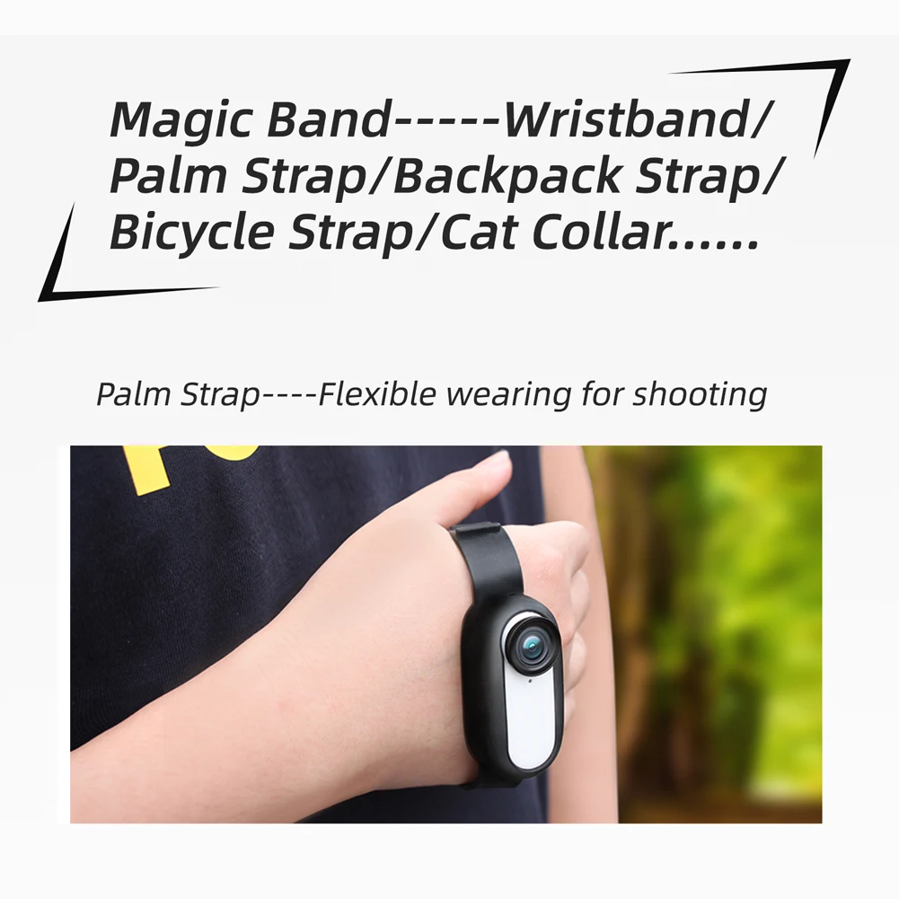 

Чехол для Insta360 GO 2 силиконовый защитный чехол на запястье для велосипеда