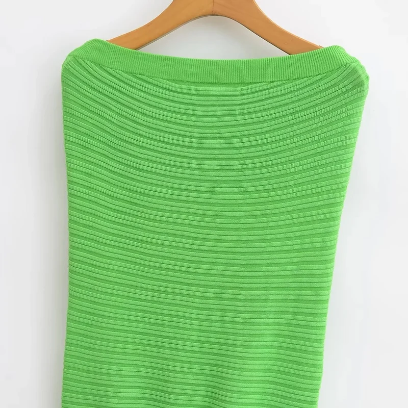 Зеленое Длинное Платье-корсет без рукавов с открытой спиной