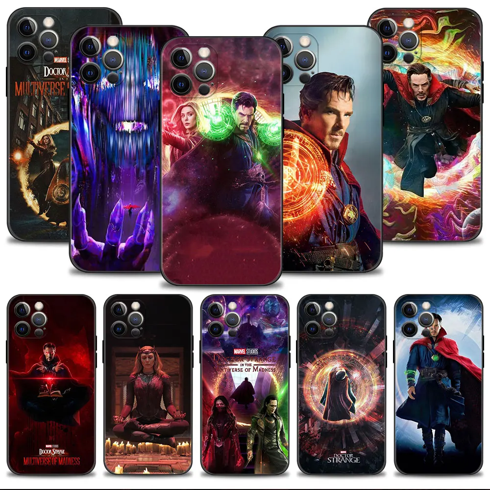 Marvel Doctor Strange Multiverse Of Madness Phone Celular Carcasa Case For Apple iPhone X 8 13 7 Plus 11 12 Pro Max XS 14 XR