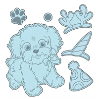 its your birthday dog unicorn cutting dies and clear stamp diy card album making scrapbooking crafts stencil new die cuts 2022