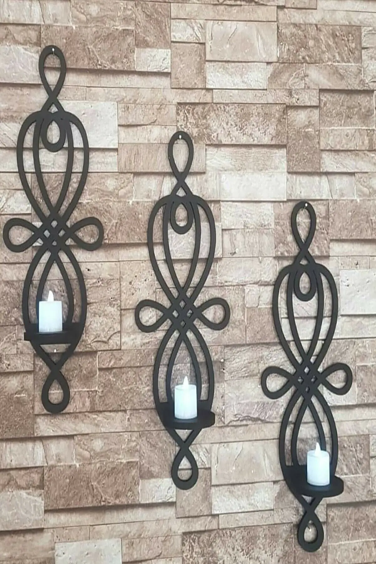 S Home Decoration Garden Ornaments Candle Holders Wall Lamp Candlestick