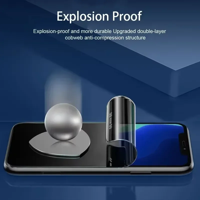 3 шт. антишпионская гидрогелевая пленка для iPhone 16 14 13 11 12 15 Pro Max Mini Защитная пленка для экрана для iPhone 16E XR X XS без стекла (art.: 3920cd244b113) - 3920cd244b113
