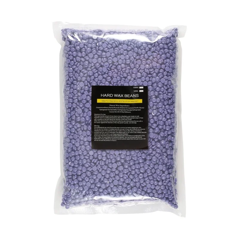 Hard Wax Beans 500g For Depilation Hot Film Wax Bead Hair Removal Paper-free No Strip Depilatory for Full Body Bikini Face Leg images - 6