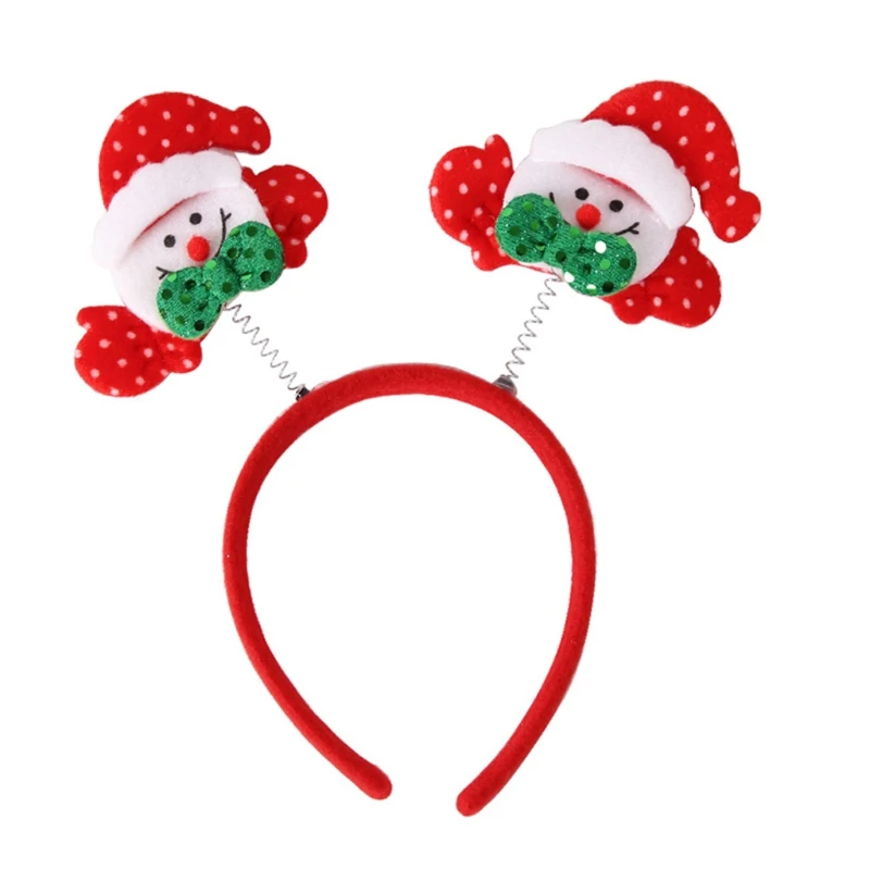 

Santa Claus Hair Hoop Christmas Tree Headbands Antlers Headband Party