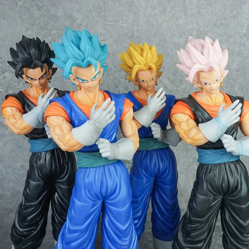 33 см Dragon Ball Beijite Saiyan Super Blue Wujita Sun Wukong Аниме Модель ручной работы Окружающий