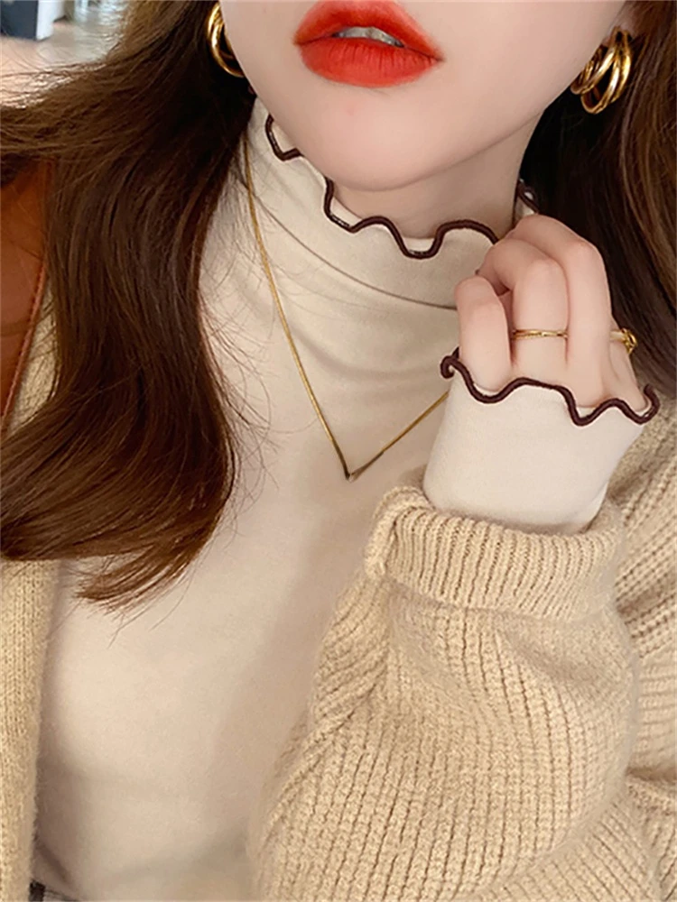 

New Spring Top Sexy T Shirt Women Elasticity T-Shirt Summer Tee Woman Clothes Slim Tshirt Female Skinny Cotton Long Sleeve Tops