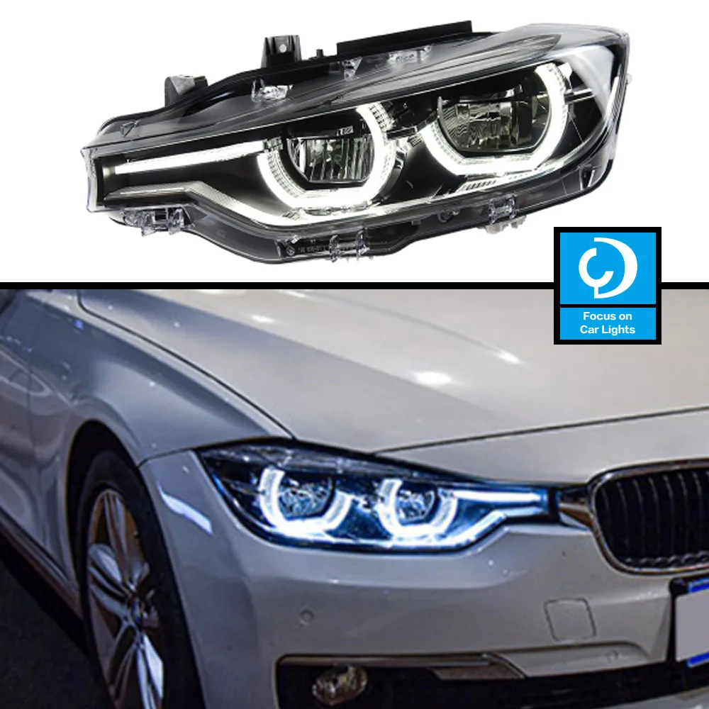 Передние Автомобильные фары для BMW F30 2013-2018 F35 светодиодный передняя фара 320i 318i 325i