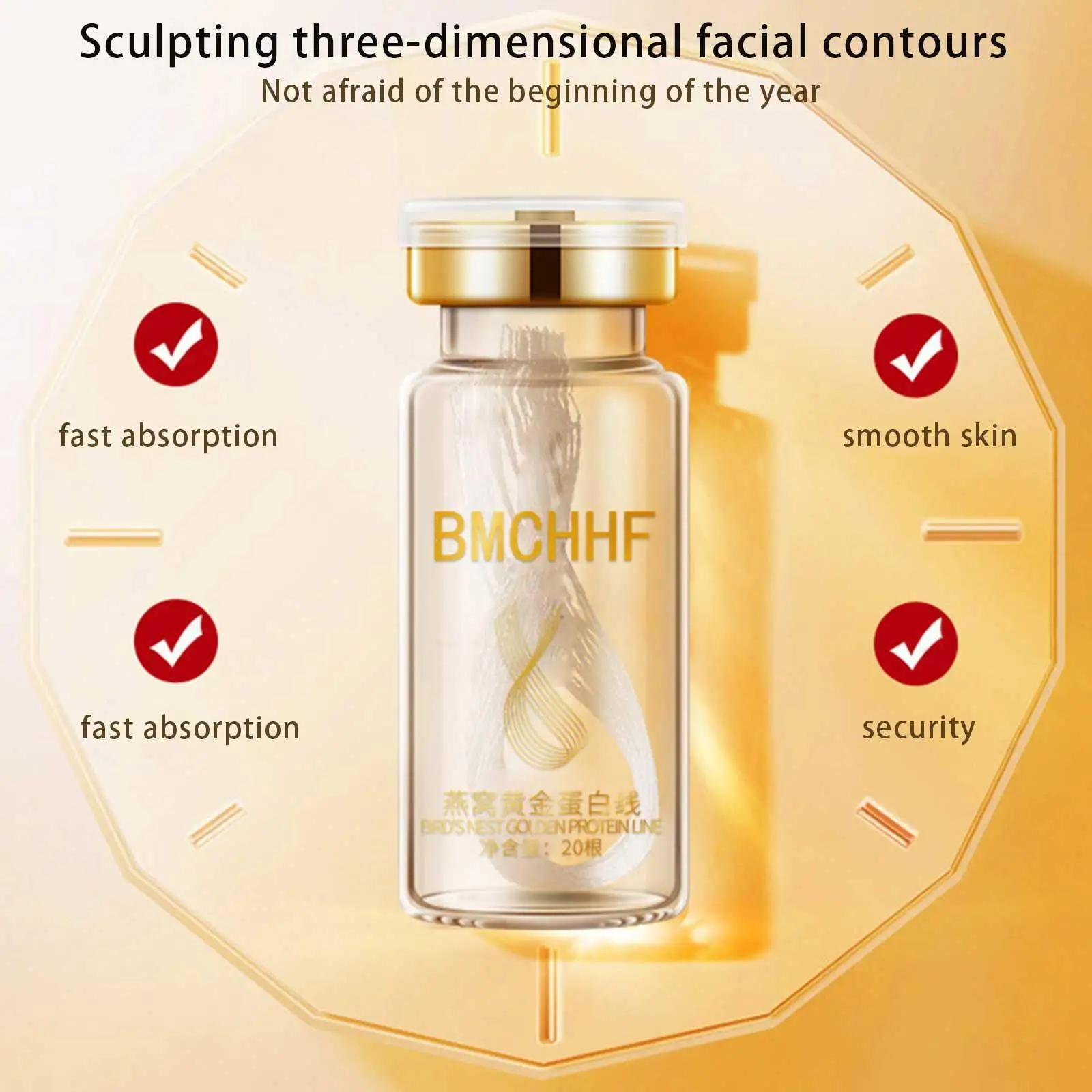 

Collagen Silk Thread Essence Kit Moisturizing Lines Care Reduce Fine Brightening Face Serum Face Skin Anti-aging Care Firmi V4W0