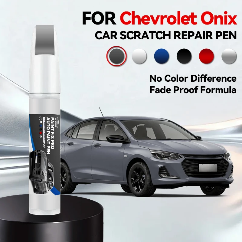 Фото Горячая новинка: Ручка-корректор для ремонта лакокрасочного покрытия Chevrolet Onix 1994-2025, средство для удаления царапин, аксессуары для авто, черный, белый, серебристый №1